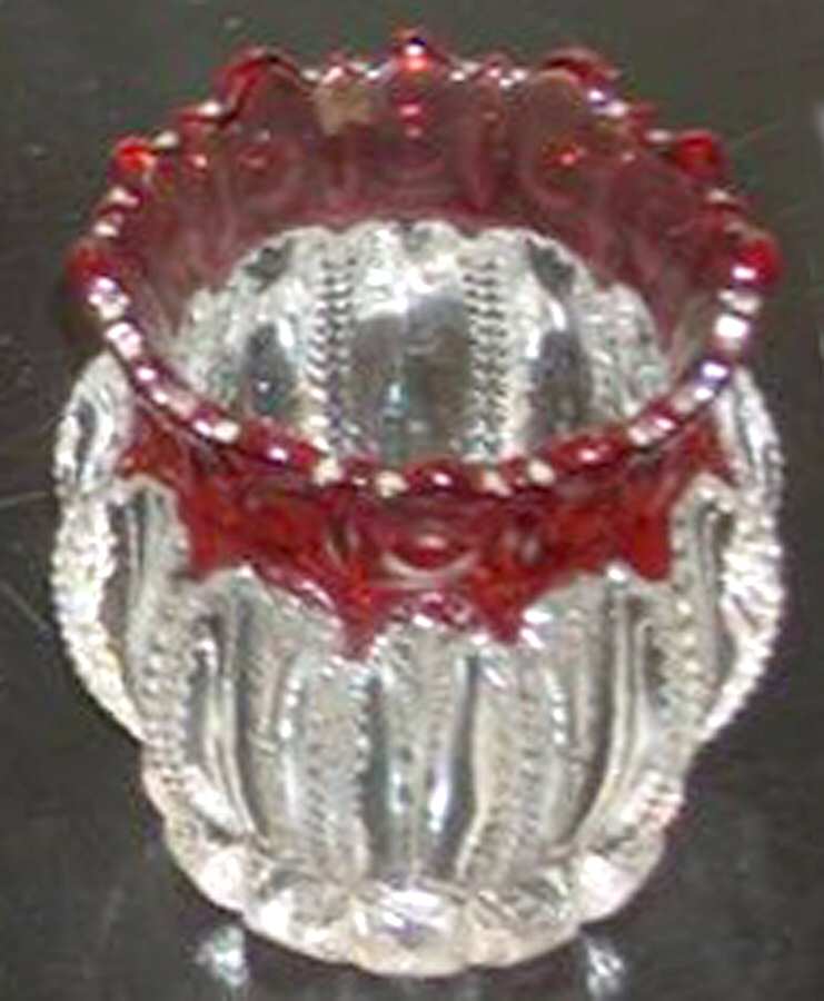Prize Ruby Flash Toothpick Holder by McKee-1