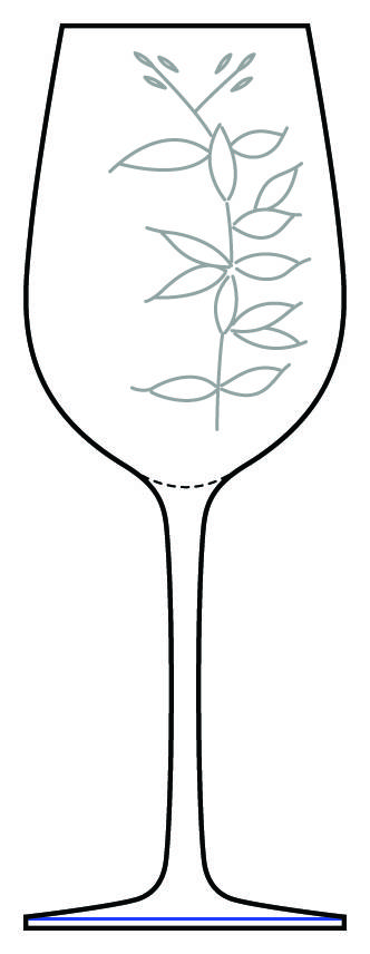 Cool Vine Wine Glass by Mikasa-1