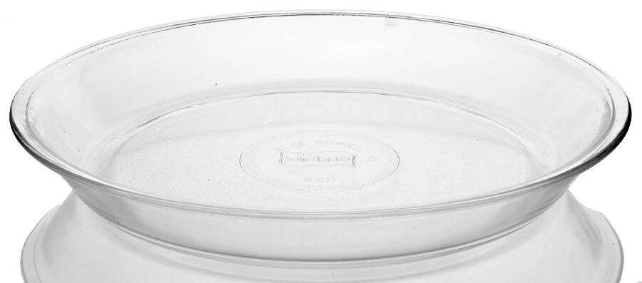Glasbake 10" Pie Plate by McKee-1