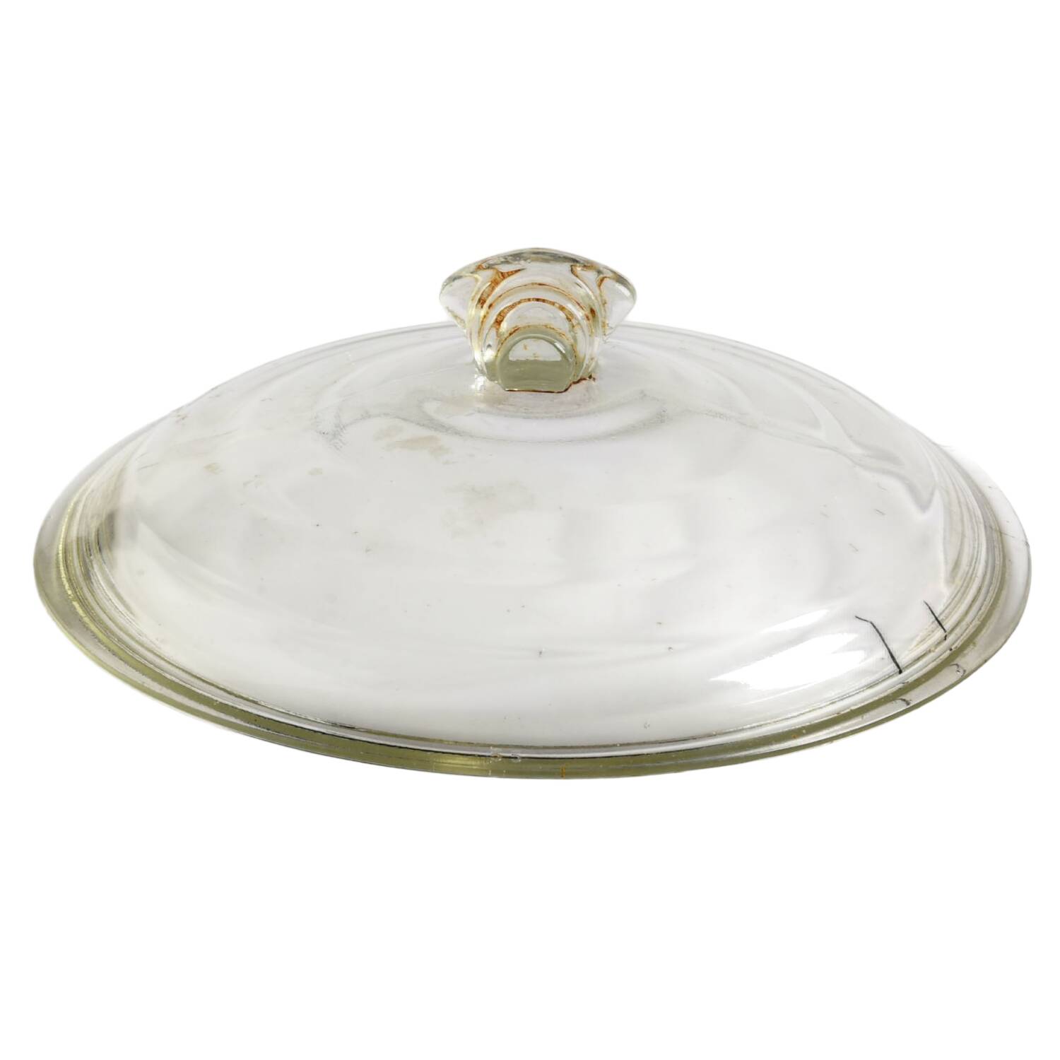 Glasbake Lid for Round 1.5 Covered Casserole by McKee-1