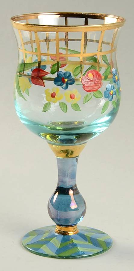 Tattersall Wine Glass by MacKenzie-Childs-1