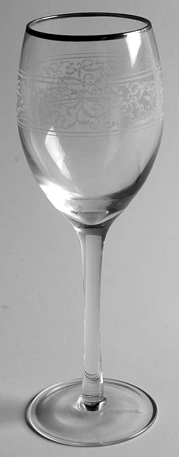 Parchment Platinum Wine Glass by Mikasa-1