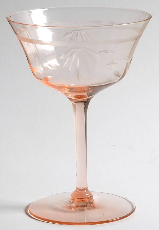 7577-6 Champagne/Tall Sherbet by Morgantown-1