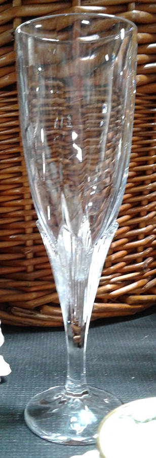 Grace Matte Fluted Champagne by Macryl Crystal-1