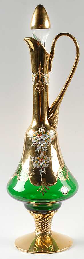 MUR14 Decanter & Stopper by Murano Glass-1