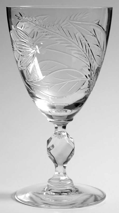 7689-10 Water Goblet by Morgantown-1