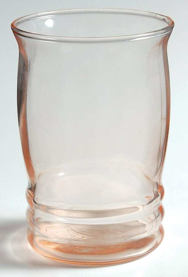 7516-7517 Pink 9 Oz Flat Tumbler by MacBeth-Evans-1