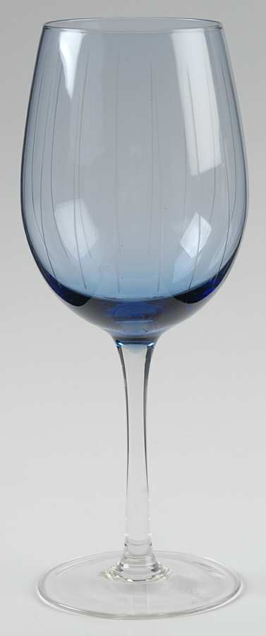 Cheers Color Blue White Wine Glass by Mikasa-1