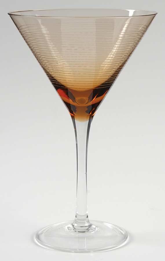Cheers Color Amber Martini by Mikasa-1