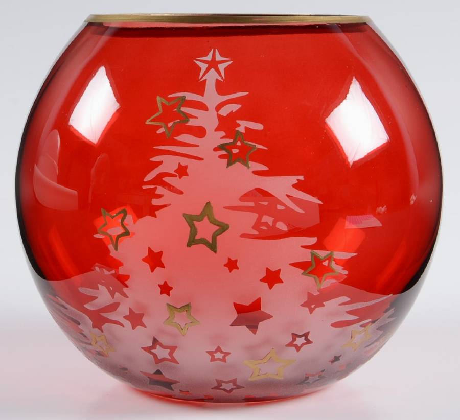 Christmas Day 6" Rose Bowl by Mikasa-1