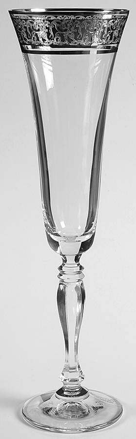 Parchment Platinum Fluted Champagne by Mikasa-1