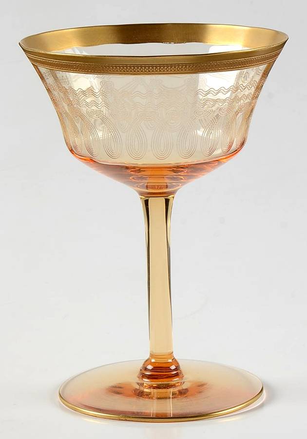 7577-9 Champagne/Tall Sherbet by Morgantown-1
