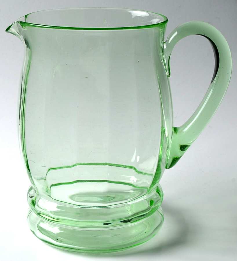 7516-7517 Green 80 Oz Pitcher by MacBeth-Evans-1