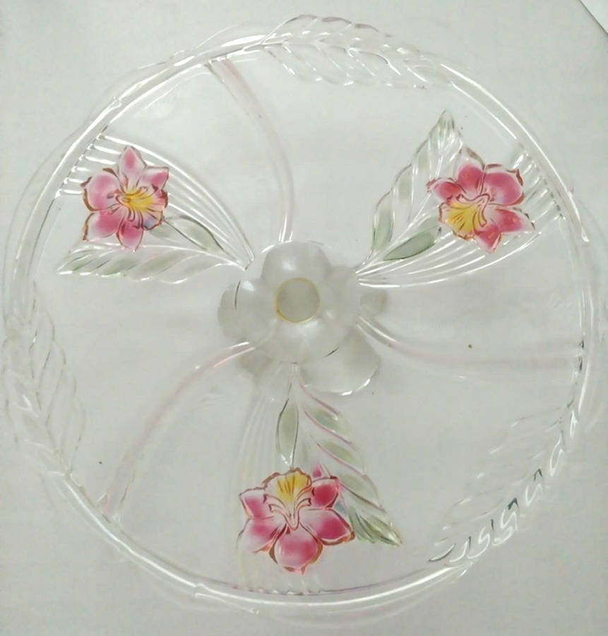 Royal Orchid Cake Plate by Mikasa-1