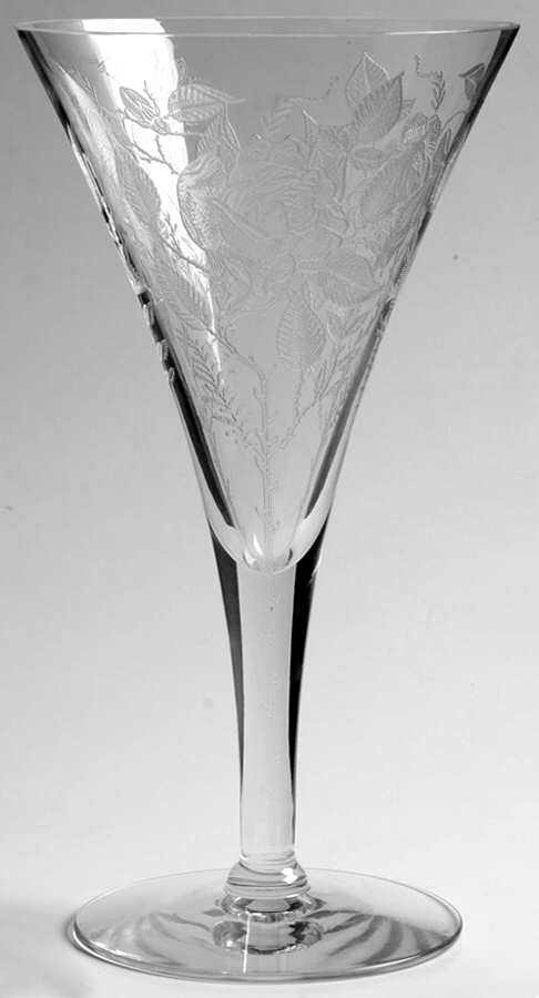 American Beauty (Stem #7695) Water Goblet by Morgantown-1