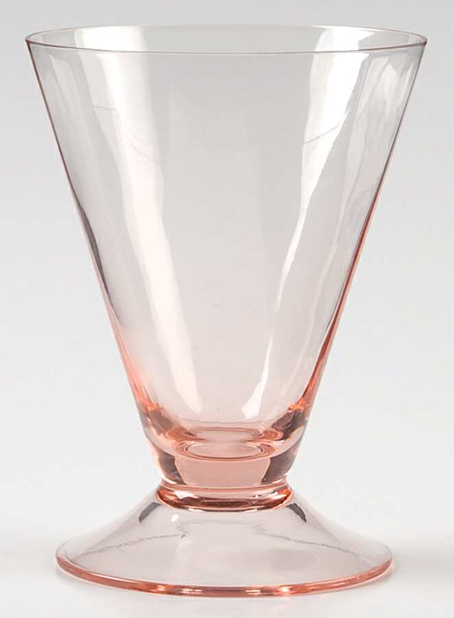 Belton Pink 8 Oz Footed Tumbler by Morgantown-1