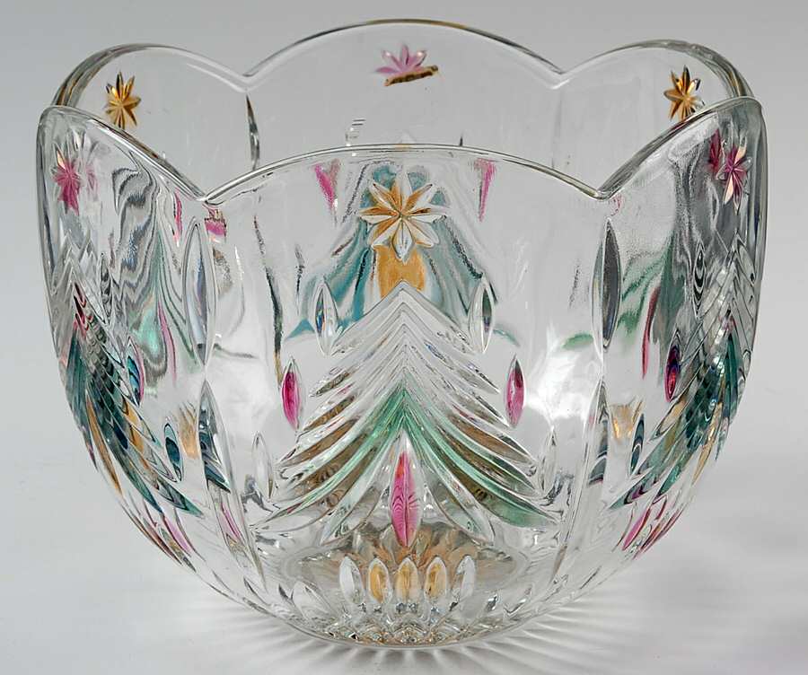 Christmas Tree-Colored 7" Round Bowl by Mikasa-1