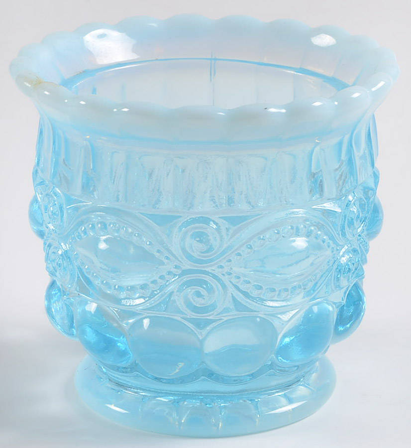 Eye Winker Aqua Opal Open Sugar by Mosser (Ohio)-1