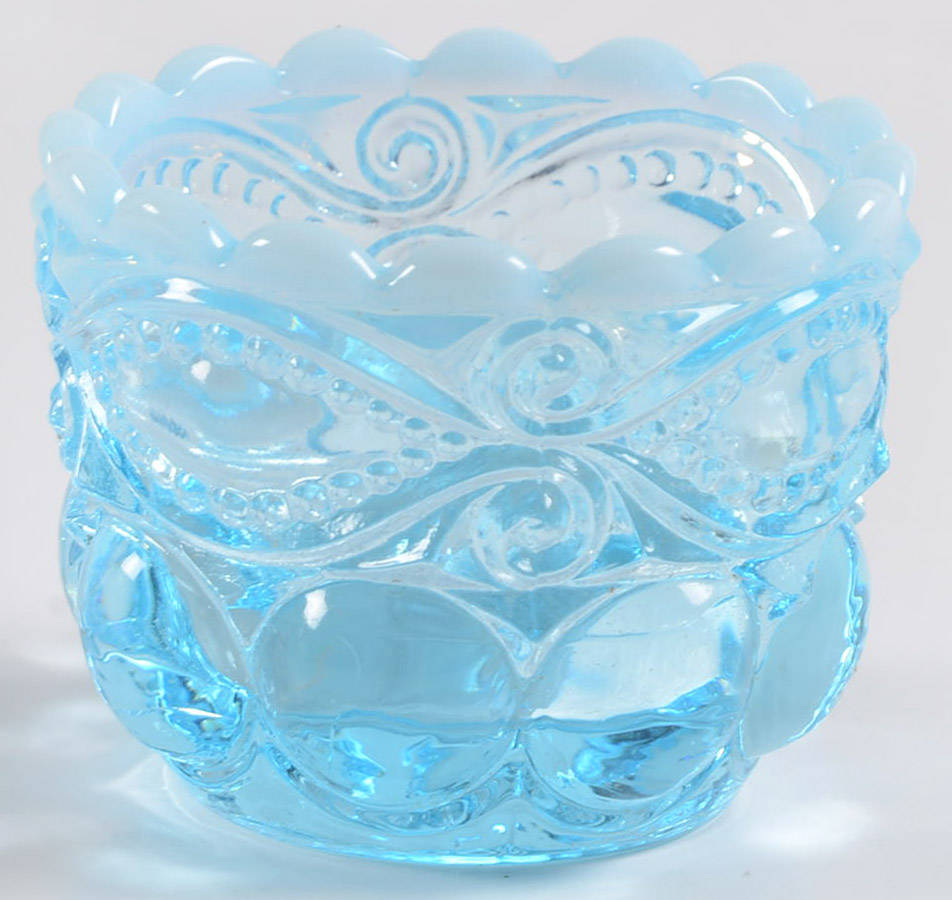 Eye Winker Aqua Opal Salt Dip by Mosser (Ohio)-1