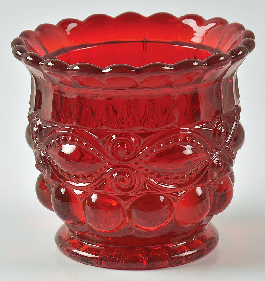 Eye Winker Red Open Sugar by Mosser (Ohio)-1