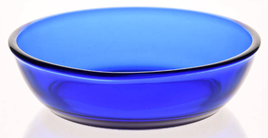 Cobalt Blue Small Fruit Dessert Bowl by Mosser (Ohio)-1
