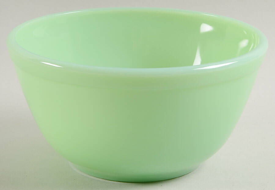 Jadeite 7" Mixing Bowl by Mosser (Ohio)-1