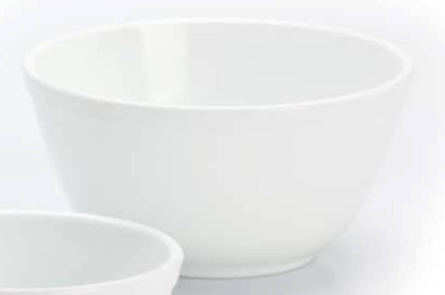 Milk 7" Mixing Bowl by Mosser (Ohio)-1