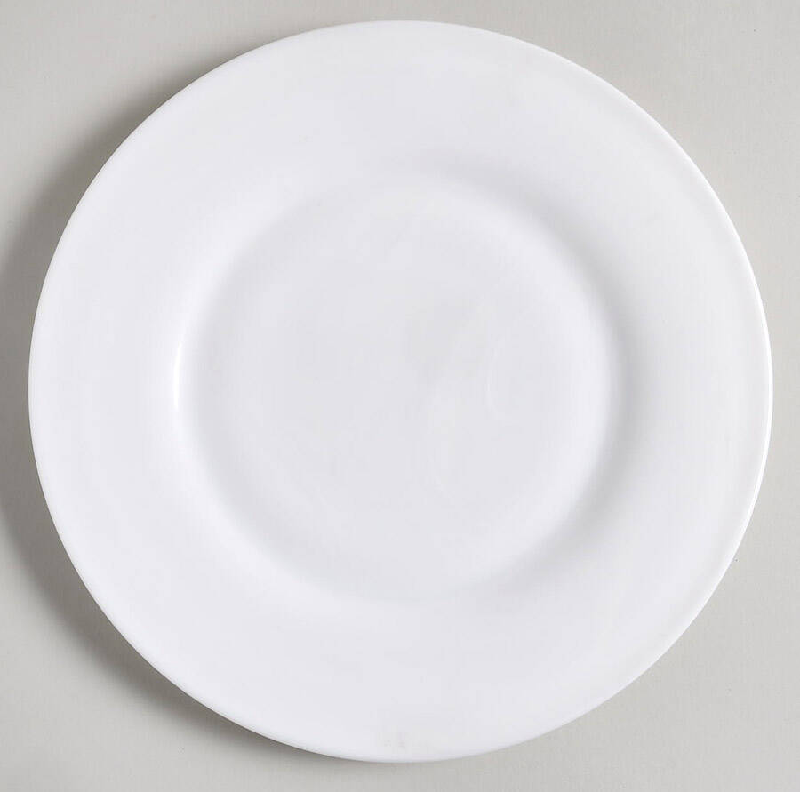 Milk Salad Plate by Mosser (Ohio)-1