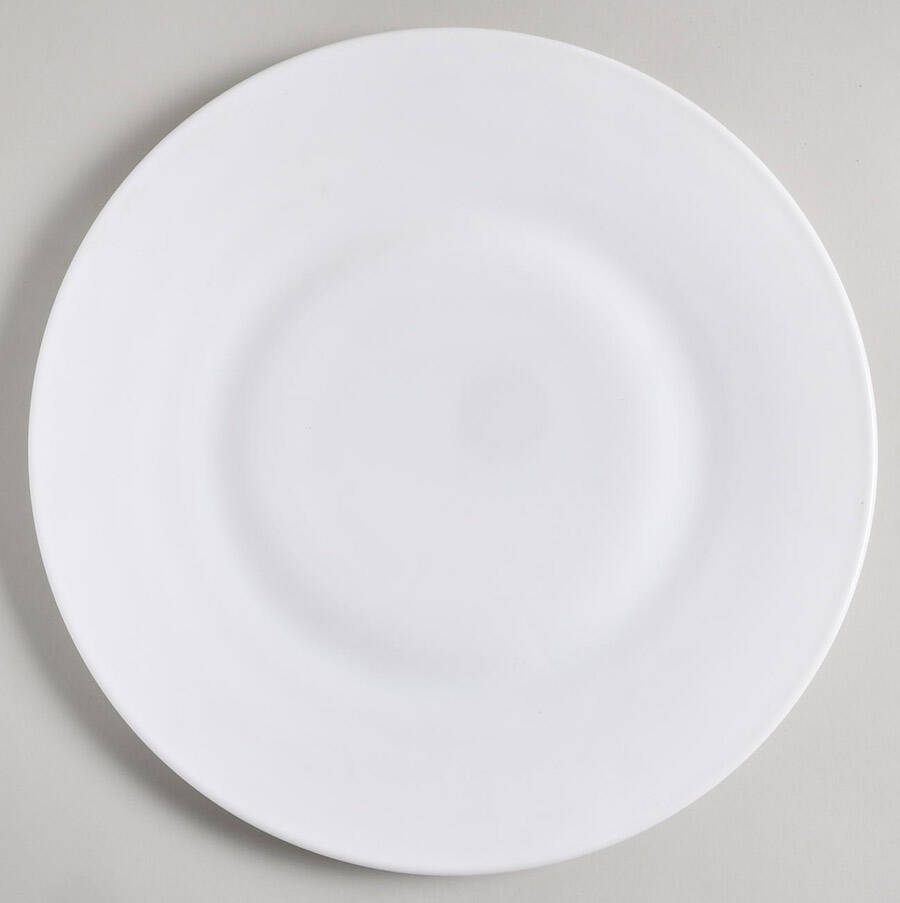 Milk Dinner Plate by Mosser (Ohio)-1