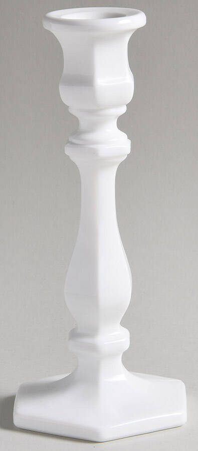 Milk 7" Single Light Candlestick by Mosser (Ohio)-1