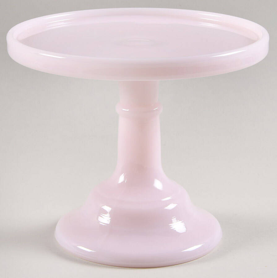 Crown Tuscan 6" Diameter Pedestal Cake Stand by Mosser (Ohio)-1