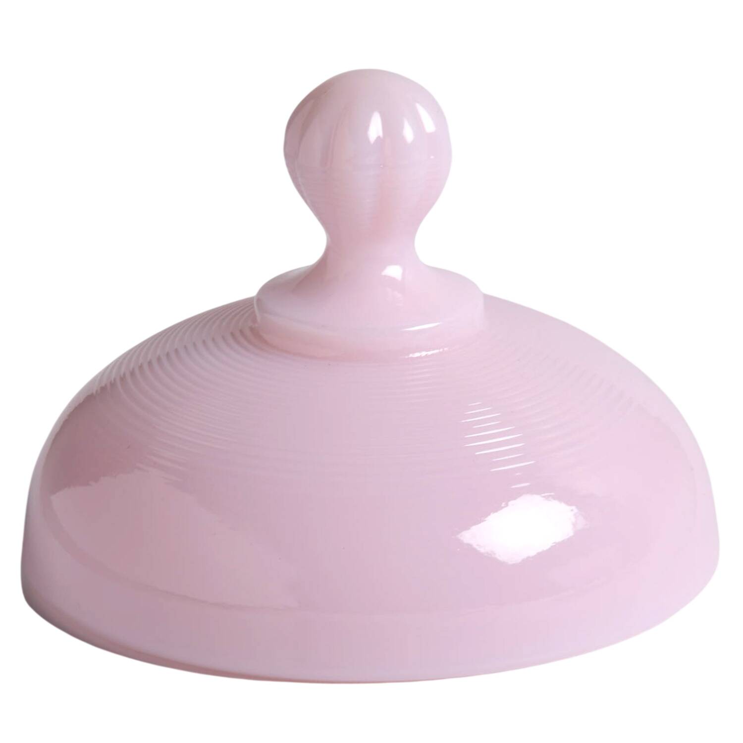 Crown Tuscan Lid for Candy Dish by Mosser (Ohio)-1
