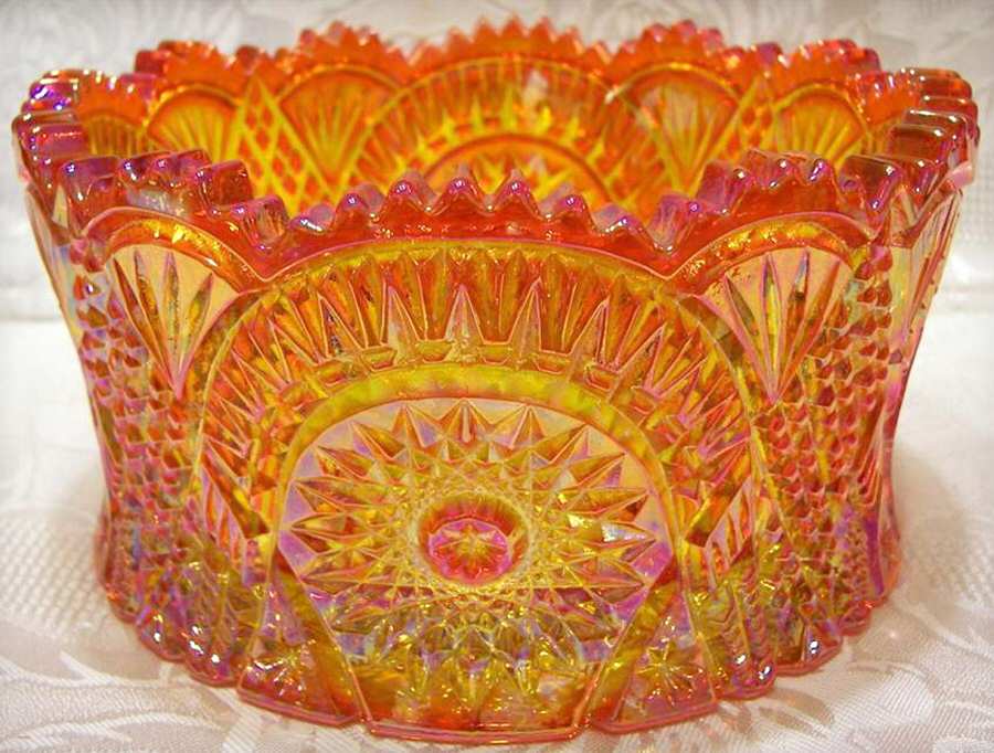 Diamond Classic Marigold 6" Round Bowl by Mosser (Ohio)-1
