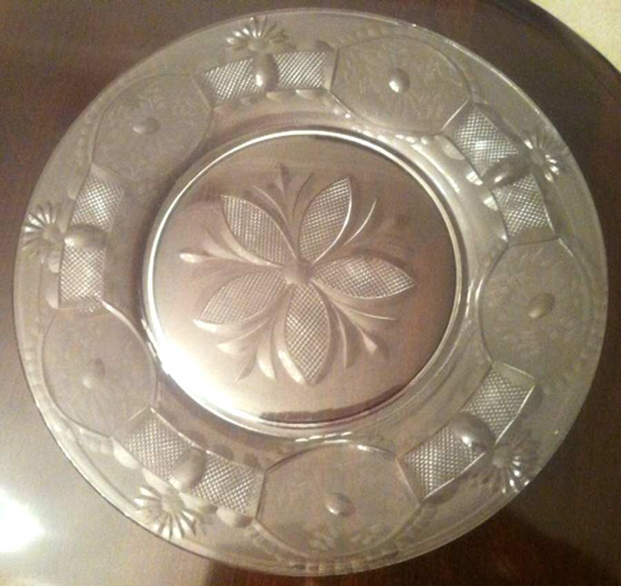 7677-4 Luncheon Plate by Morgantown-1