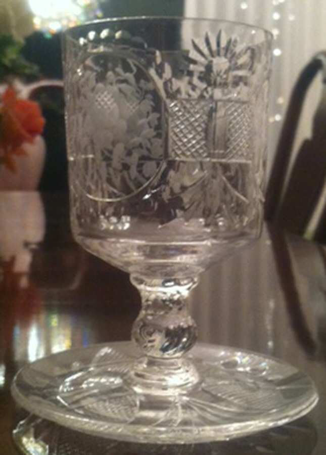 7677-4 Footed Cigarette Urn by Morgantown-1