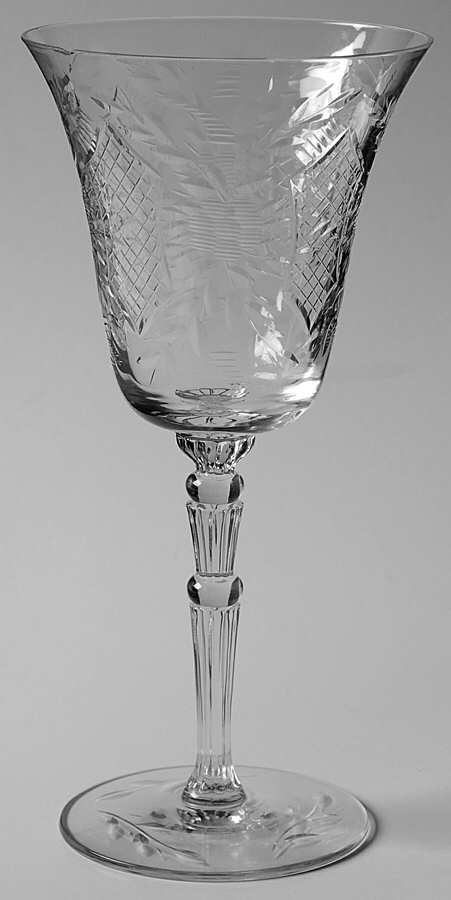 7667-2 Water Goblet by Morgantown-1