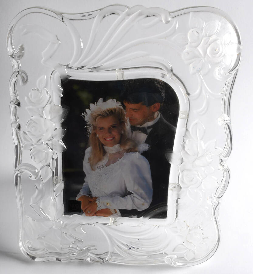 Victorian Frame-Holds 8 1/4" X 6 1/2" Photo by Mikasa-1