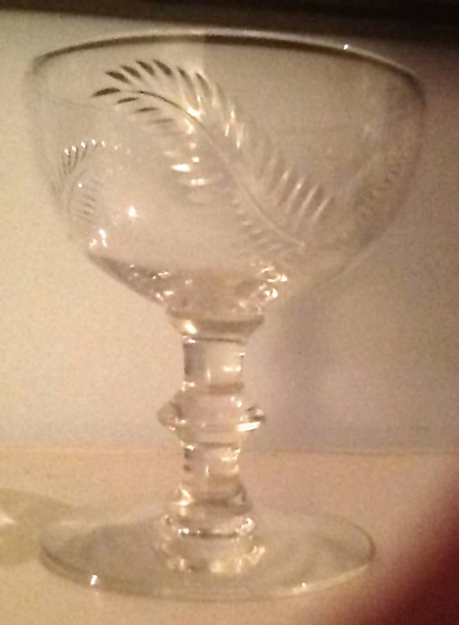 Feather Clear (Stem 708) Champagne/Tall Sherbet by Seneca-1