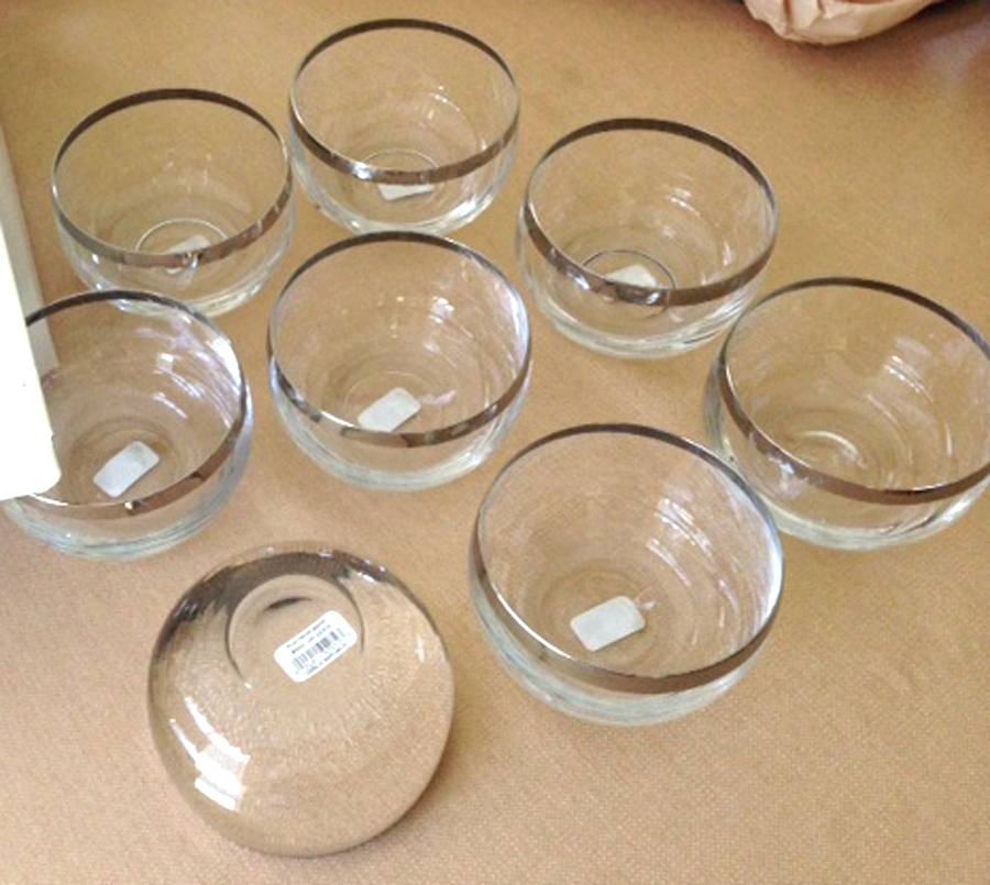 Oslo Platinum Small Fruit Dessert Bowl by Mikasa-1
