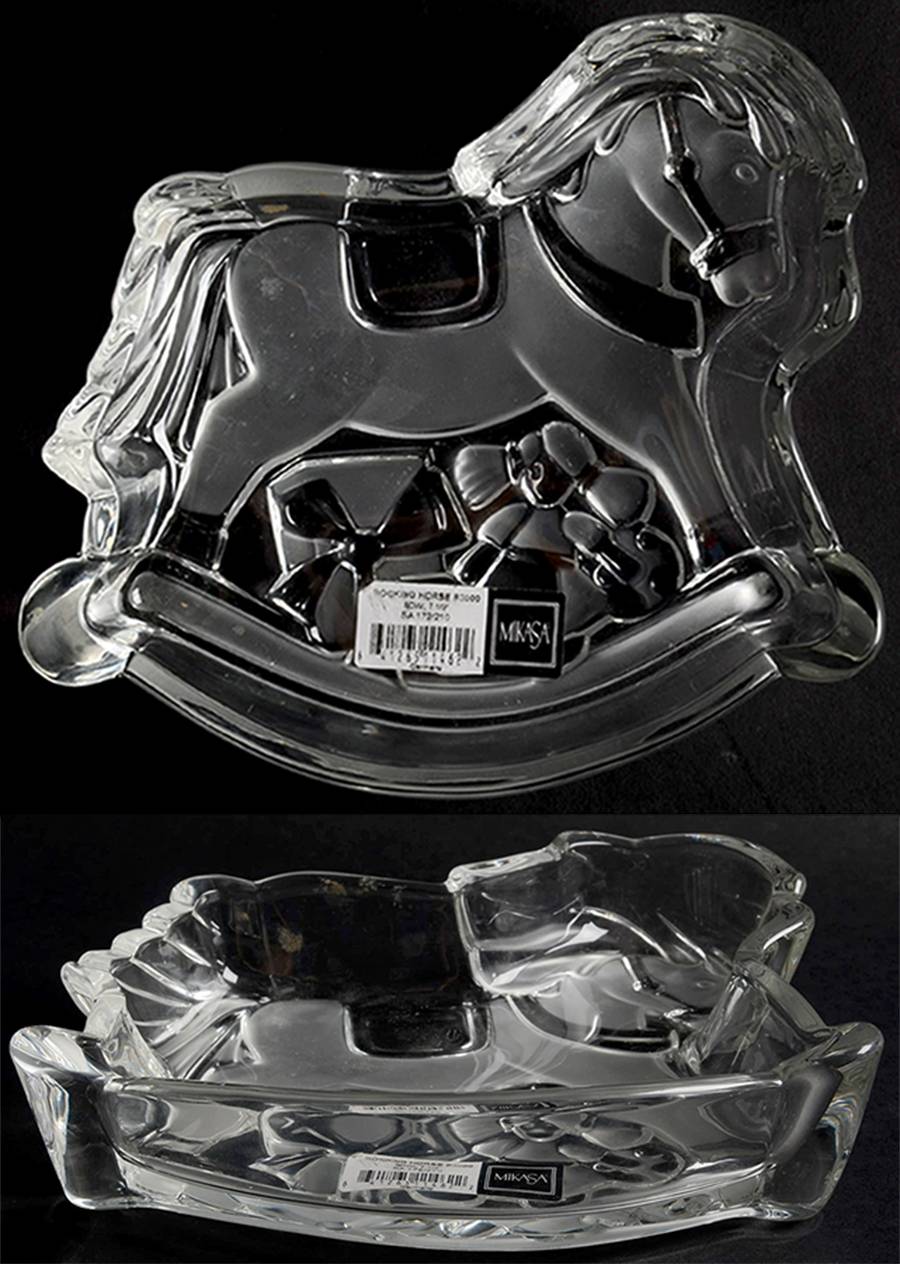 Rocking Horse Open Candy Dish by Mikasa-1