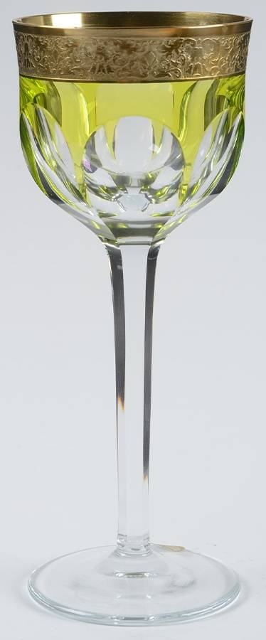 13887 Gold Chartreuse Wine Hock by Moser-1
