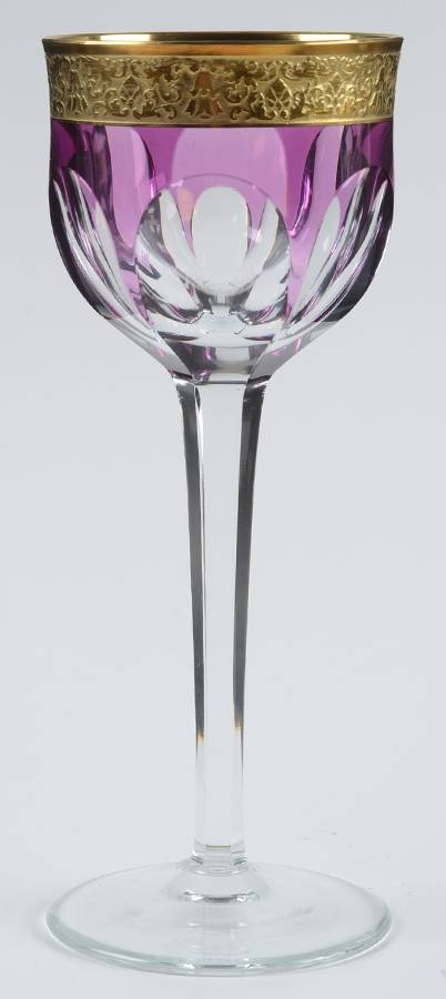 13887 Gold Amethyst Hock Wine by Moser-1