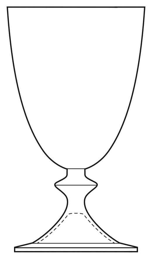 Ridgefield Water Goblet by Mikasa-1