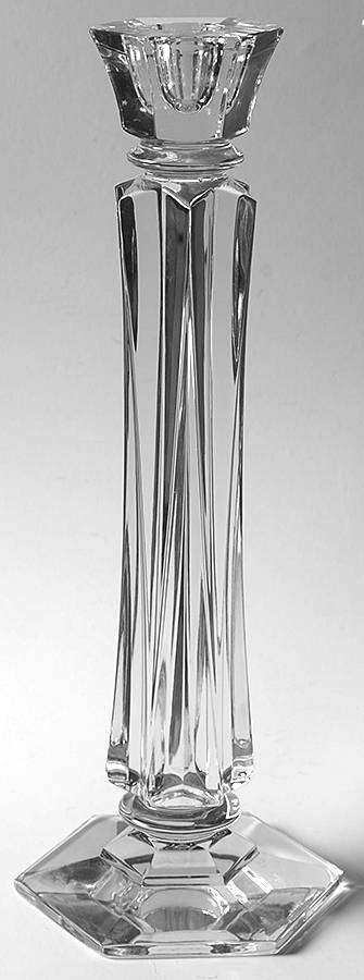 Infinity 12" Tall Single Light Candlestick by Mikasa-1