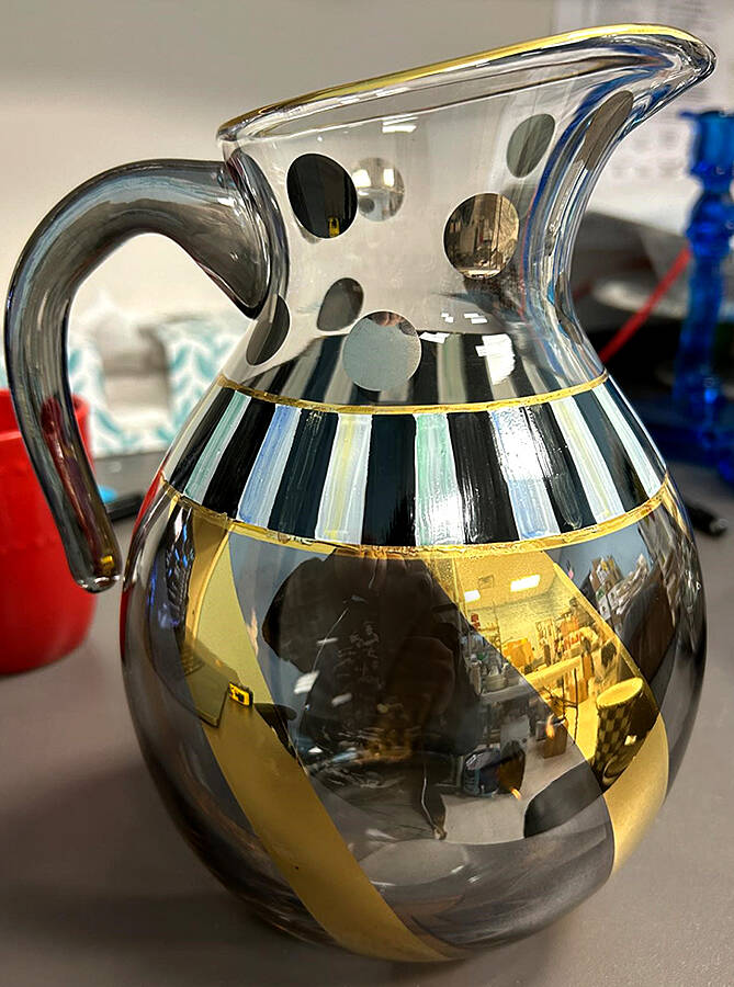 Tango 68 Oz Pitcher by MacKenzie-Childs-1