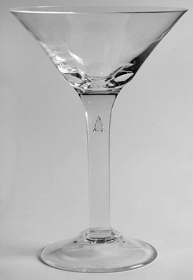 Pharaoh (No Encrusted Band) Martini Glass by Moser-1