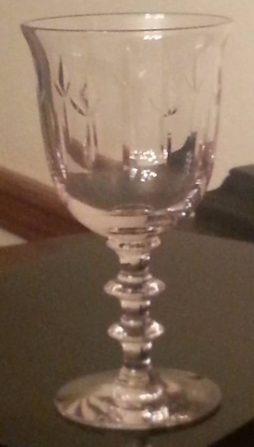 7693-1 Water Goblet by Morgantown-1