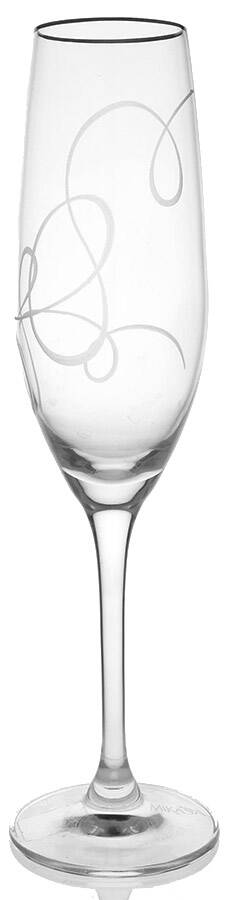 Love Story Platinum Fluted Champagne by Mikasa-1