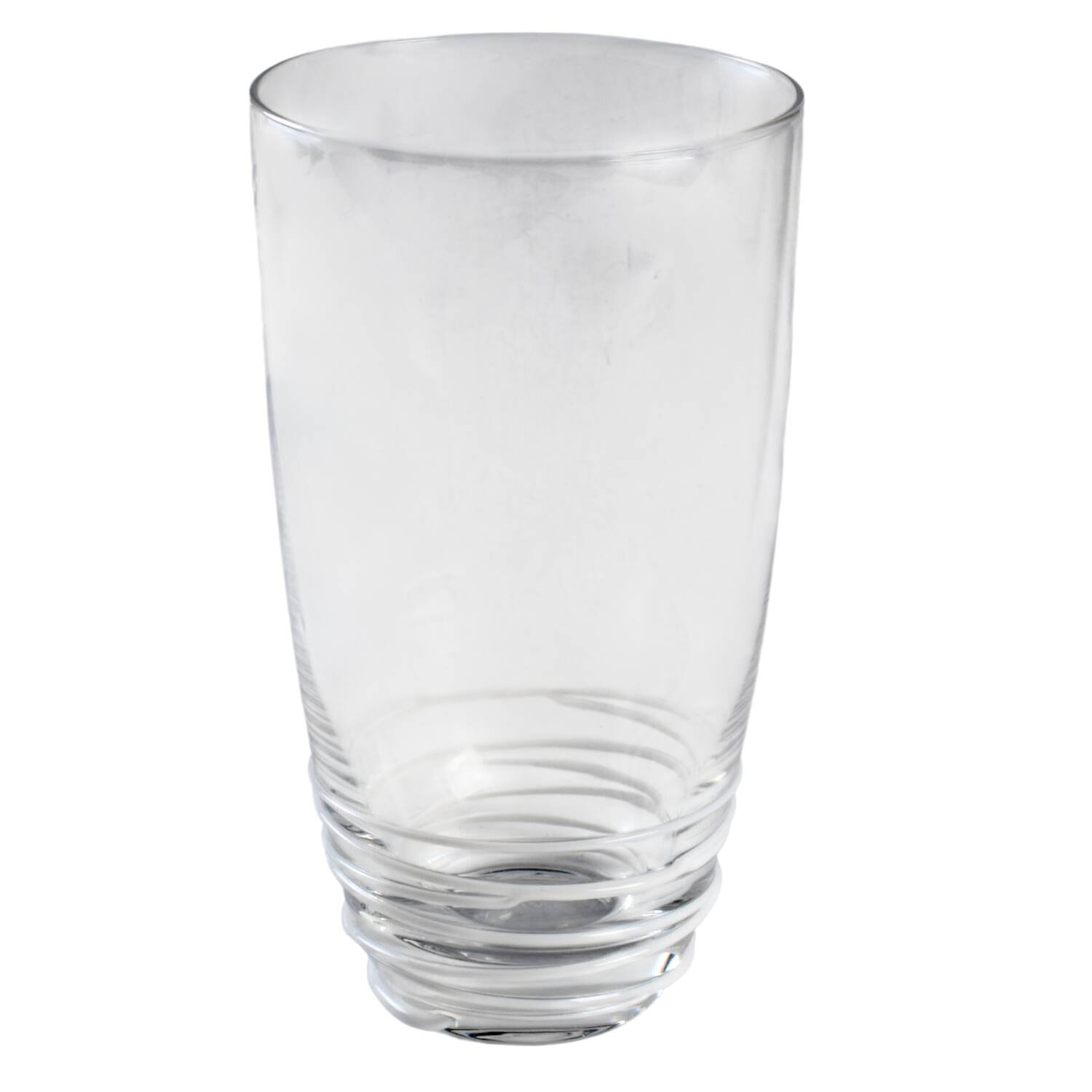 Swirl White Highball Glass by Mikasa-1