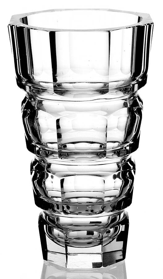 Josef Hoffmann 8" Flower Vase by Moser-1